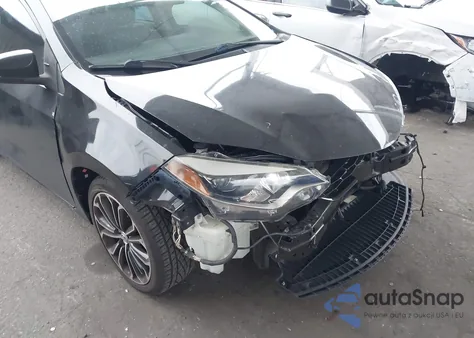 2015 Toyota Corolla S Plus z USA, uszkodzony, nr VIN 2T1BURHEXFC242746